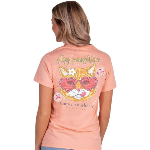 Simply Southern Stay Pawsitive Short Sleeve T-Shirt